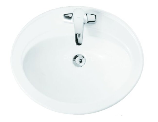 Раковина Creo Ceramique LILLE врезная 555х460х200, белая