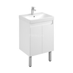 Тумба под раковину AQUATON Сканди 55 Doors универсальная, белый (1A278801SD010)