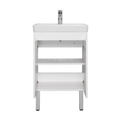 Тумба под раковину AQUATON Сканди 55 Doors универсальная, белый (1A278801SD010)