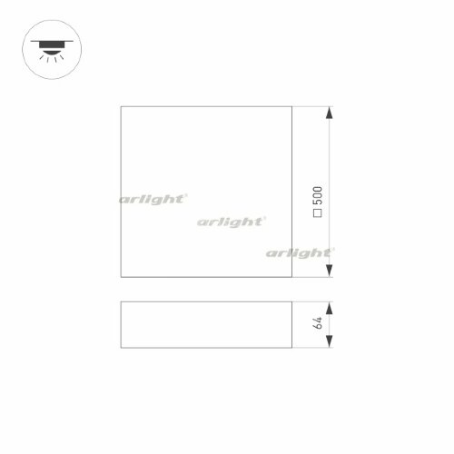 Потолочный светильник Arlight 034800