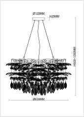Подвесная люстра Stilfort 2180/05/06P