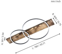 Потолочная люстра Eglo 99408