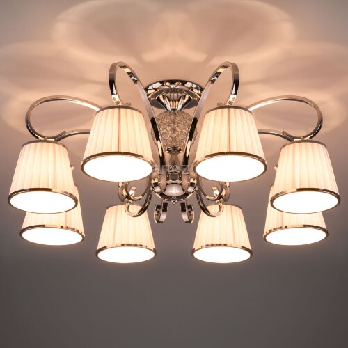 Потолочная люстра Eurosvet 60088/8 хром