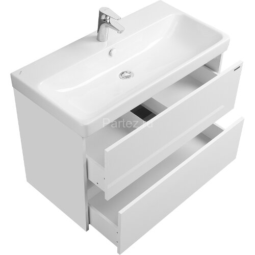 Тумба под раковину Aquaton Сканди 90 882x579x427 Белая (1A251901SD010)