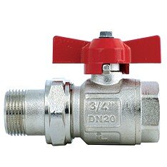 Кран шаровой с накидной гайкой 1" баб. ITAP