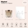 Бра Maytoni DIA890-WL-01-G