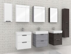 Тумба под раковину AQUATON СИЛЬВА 60 напольная, Дуб Фьорд (1A211801SIW60)