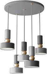 Подвесной светильник Maytoni MOD030PL-05GR