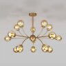 Потолочная люстра Eurosvet 30180 матовое золото