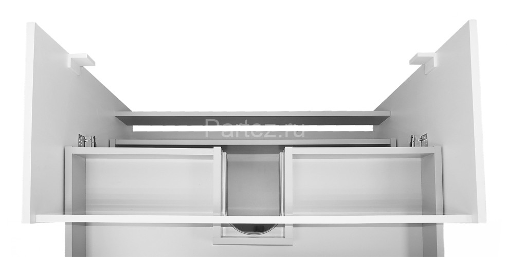 Комплект тумба Azario Ника 90 Н 915х475х860 напольная, с раковиной Monte 90, белый матовый (CS000899