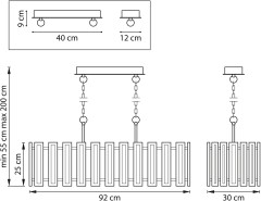 Подвесная люстра Lightstar 712164