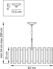 Подвесная люстра Lightstar 712062
