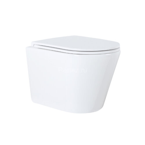 Сет AZARIO инсталляция с панелью смыва + унитаз Teramo( круглый) с сидением микролифт +клавиша 0032,