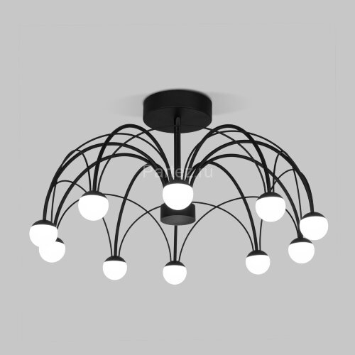 Потолочная люстра Eurosvet 90035/10 LED черный