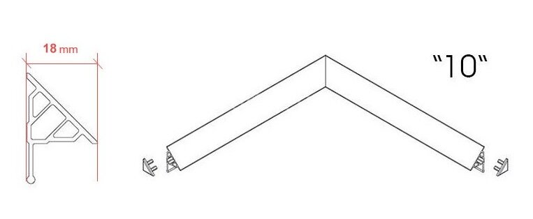 Декоративная планка Ravak 10/2000 белая (XB452000001)