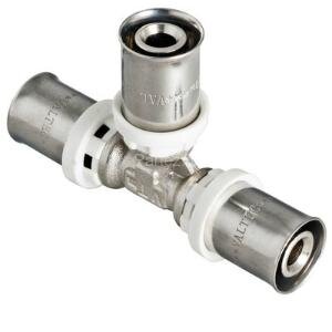 Тройник пресс переходной 20х26х20 VALTEC