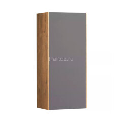 Шкаф AQUATON Сохо подвесной, Дуб Веллингтон/Графит софт (1A258403AJA00)