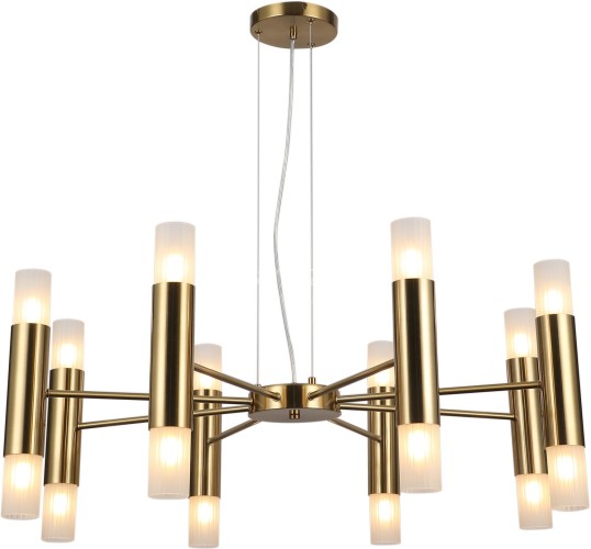 Подвесная люстра ILLUMICO IL0314-16P-79 BRASS