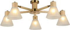 Потолочная люстра Arte Lamp A4096PL-5BR