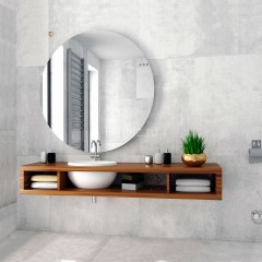 Зеркало AZARIO Саванна D1000 c подсветкой и диммером, сенсор выкл (LED-00002465)