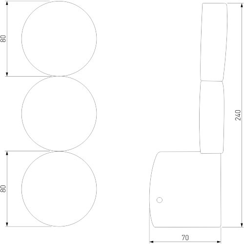 Настенный светильник Elektrostandard 40130/LED белый