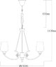 Подвесная люстра MW-Light 386017706