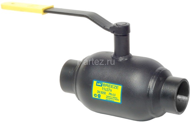 Кран шаровой стальной 11с37п Dу200 Pу25 с-с