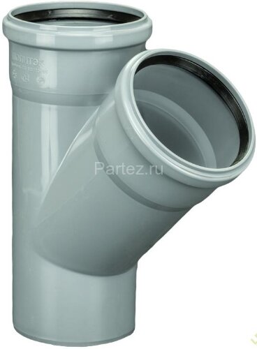 Тройник ПП D110х110/45