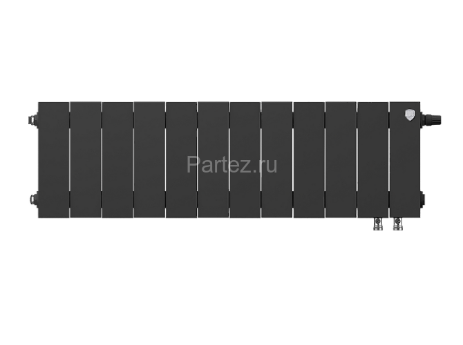 Радиатор Royal Thermo PianoForte 200 /Noir Sable - 12 секц. VDR