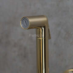 Смеситель Lemark Solo LM7171G с гигиеническим душем, встраиваемый