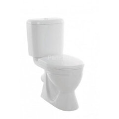 Унитаз-компакт Sanita Стандарт Эконом с сиденьем стандарт (WC.CC/Standart/1-P/WHT.G/S1)