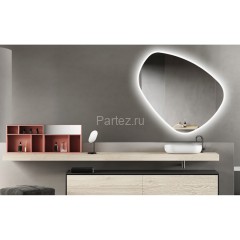 Зеркало AZARIO Tokyo 800х770 с подсветкой, сенсорный выключатель с функцией диммера (AZ-Z-188CS)