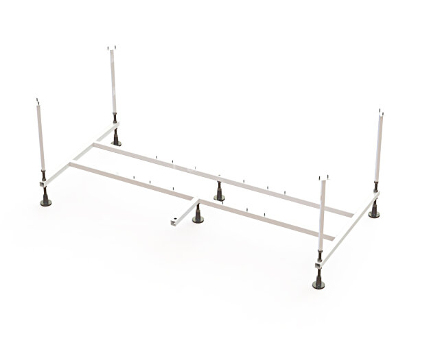 Карскас для ванн металлический усиленный Domani-Spa Classic В1 170х70