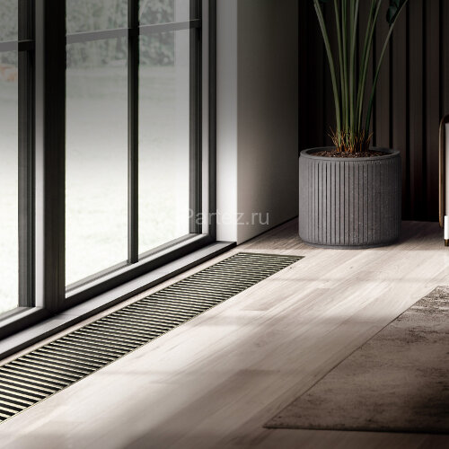 Конвектор внутрипольный Royal Thermo ATRIUM-75/400/1200-DG-U-LB