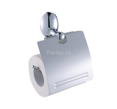 Держатель туалетной бумаги Fixsen Briz с крышкой, хром (GR-3010)
