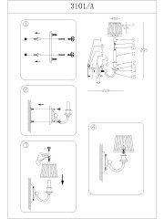 Бра Newport 3101/A