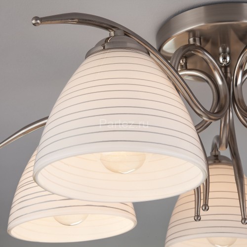 Потолочная люстра Eurosvet 30121/5 сатин-никель