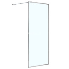 Душевая перегородка AZARIO RICHMOND 6310 Walk-in 1100x2000 прозрачное стекло 6 мм, цвет профиля серебро (AZ-NAG 6310 1100)