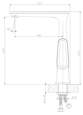 Смеситель Rossinka Z35-27U для кухни