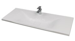 Раковина AQUATON ПРЕМЬЕР М 1200, белая (1A70483KPR010)