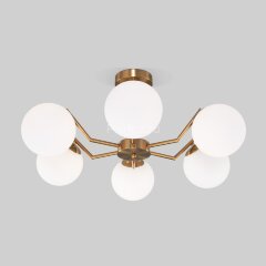 Потолочная люстра Eurosvet 70154/6 латунь