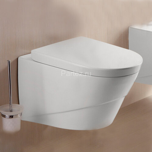 Унитаз подвесной MELANA MLN-T2115 крышка дюропласт