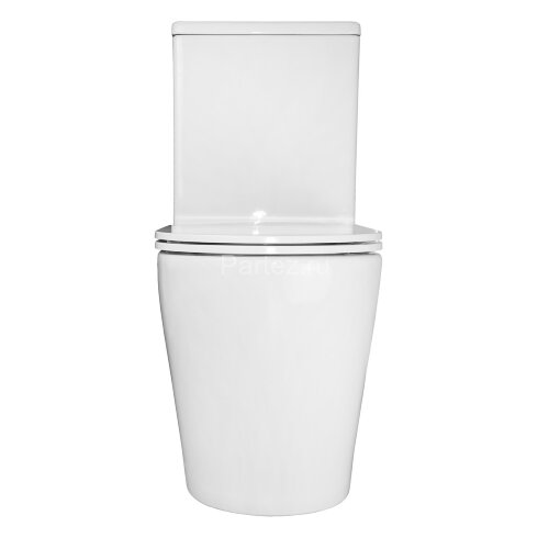 Унитаз-компакт Azario Conto 360х630х820 напольный, безободковый, слив "Торнадо", с быстросъемным сид