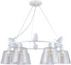 Подвесная люстра Arte Lamp A4289LM-6WH