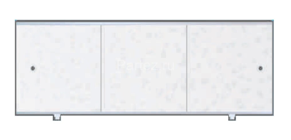 Экран для ванны Метакам ПРЕМИУМ А 1,48 Серебристый/Лед (CS00027093)