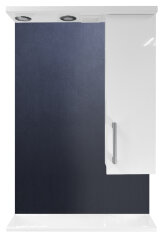Зеркало-шкаф Loranto Модерн 60 правостороннее, 600х825х160 (CS00046070)