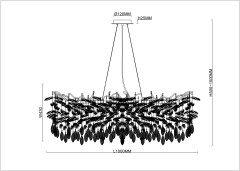 Подвесная люстра Stilfort 2180/05/10PL