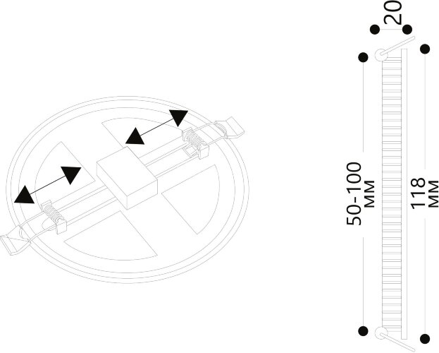Потолочный светильник Arte Lamp A7973PL-1WH