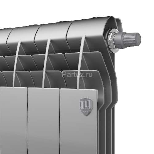Радиатор Royal Thermo BiLiner 350 /Silver Satin VDR - 6 секц.