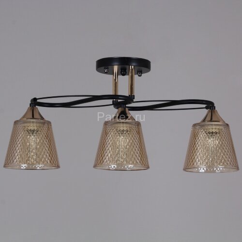 Потолочная люстра Reluce 06087-0.3-03 BK+FG